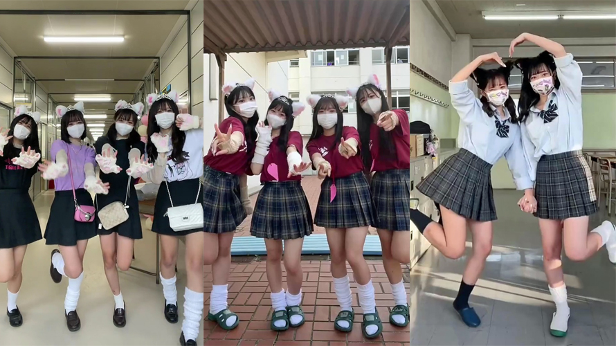 猫耳がトレンドな文化祭JKちゃん  |  JK STREET SNAP│JK 街撮り
